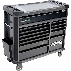 Tool trolley with 13 drawers and 411 tools SP Tools Tech Series