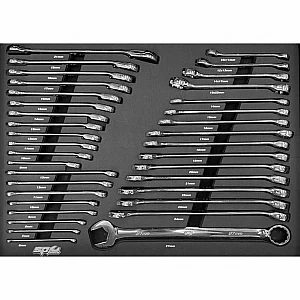 Tool trolley with 14 drawers and 425 tools SP Tools Custom Series