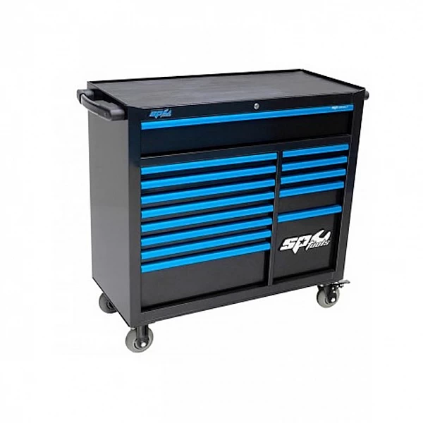 Tool trolley with 14 drawers and 425 tools SP Tools Custom Series