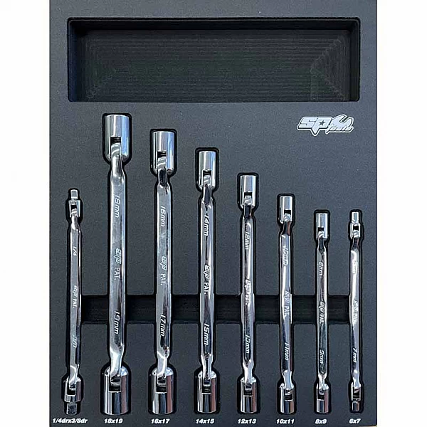 Tool trolley with 14 drawers and 425 tools SP Tools Custom Series