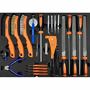 Tool trolley with 14 drawers and 425 tools SP Tools Custom Series