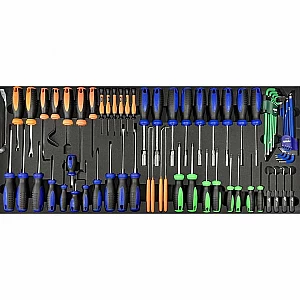 Tool trolley with 14 drawers and 425 tools SP Tools Custom Series