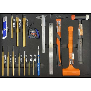 Инструментальная тележка с 9 ящиками и 381 инструментом SP Tools Tech Series