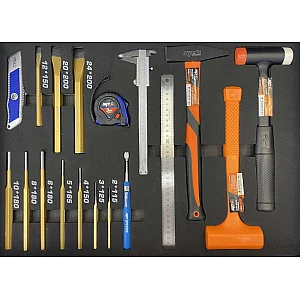 Инструментальная тележка с 9 ящиками и 433 инструментами SP Tools Tech Series