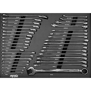 Инструментальная тележка с 9 ящиками и 387 инструментами SP Tools Tech Series
