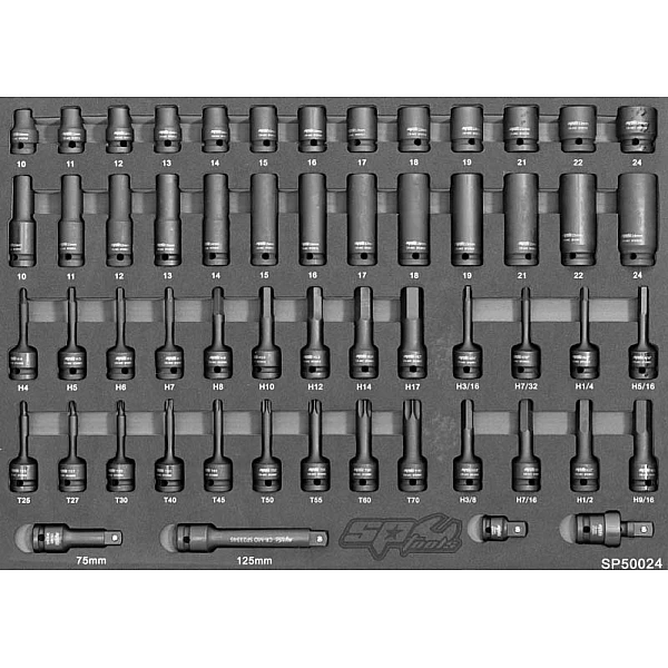 Инструментальная тележка с 9 ящиками и 433 инструментами SP Tools Tech Series