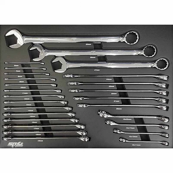 Инструментальная тележка с 233 инструментами и 7 ящиками SP Tools Custom Series