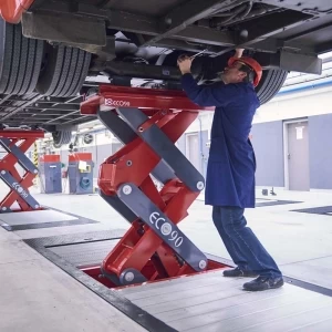 Platform scissor lift for commercial vehicles Stertil-Koni ECOLIFT 60