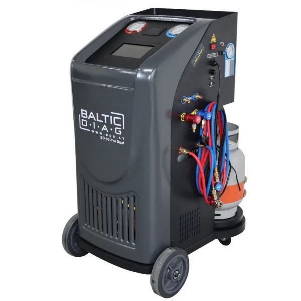 Automātiskā gaisa kondicionieru uzpildes stacija BD-80 PRO Dual, R134a/R1234yf
