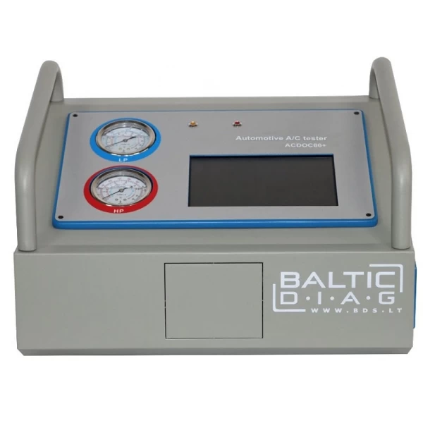 R134a refrigerant analyzer and A/C diagnostic unit BD86
