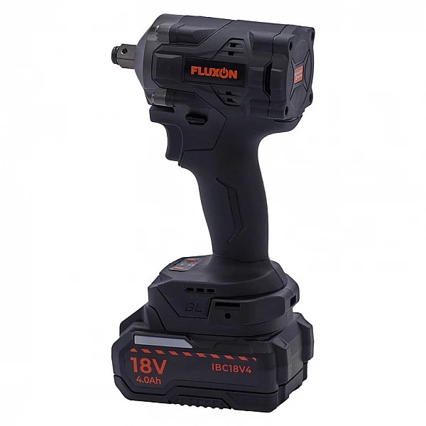 Аккумуляторный ударный гайковерт 1/2, 18 В Li-ion, 620 Нм Fluxon