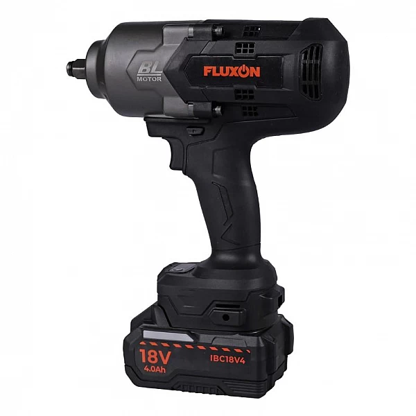 Аккумуляторный ударный гайковерт 18 В Li-ion, 1700 Нм Fluxon
