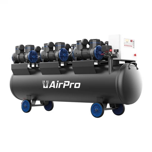 Безмасляный воздушный компрессор AirPro, 280 л, 720 л/мин, 8 бар