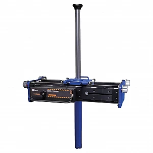 Pneumatic-hydraulic pit lift with extended lifting cylinder, 15 t