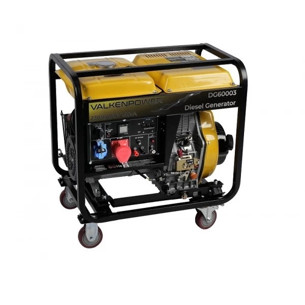 Dīzeļģenerators, 4,6 kW, 230/400 V, Valkenpower