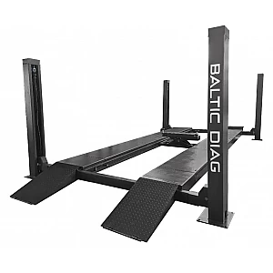 Četru balstu pacēlājs ar ass pacēlāju, 8000 kg, BD-8000