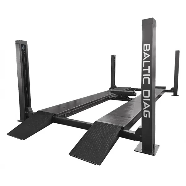 Četru balstu pacēlājs ar ass pacēlāju, 8000 kg, BD-8000