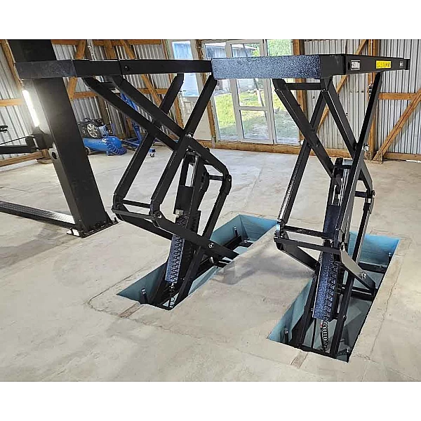 BD-S4 dubultais šķērveida pacēlājs, 3500 kg