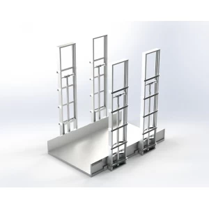 Four-column cargo lift Zafer