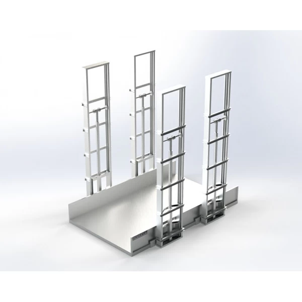 Four-column cargo lift Zafer
