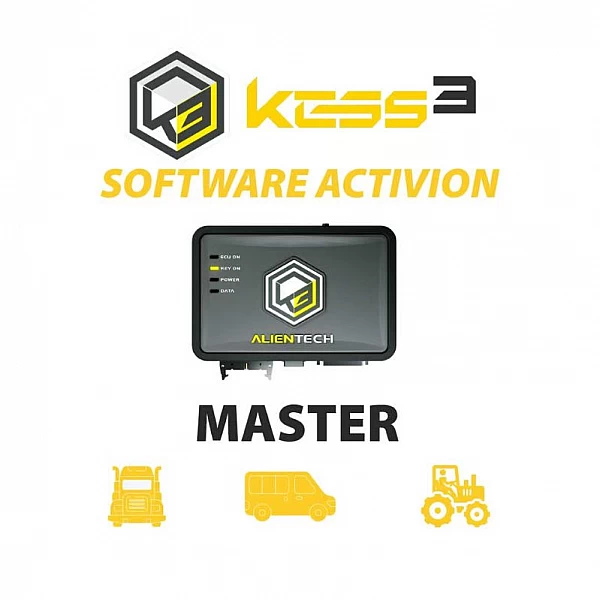 KESS3 Master Agriculture, Truck & Buses OBD protokola aktivizēšanas licence Alientech KESS3MA003