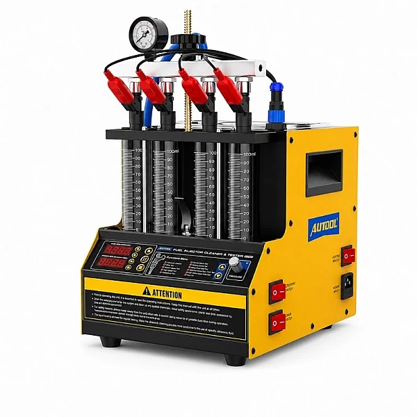 Установка для тестирования и промывки бензиновых форсунок Autool CT160