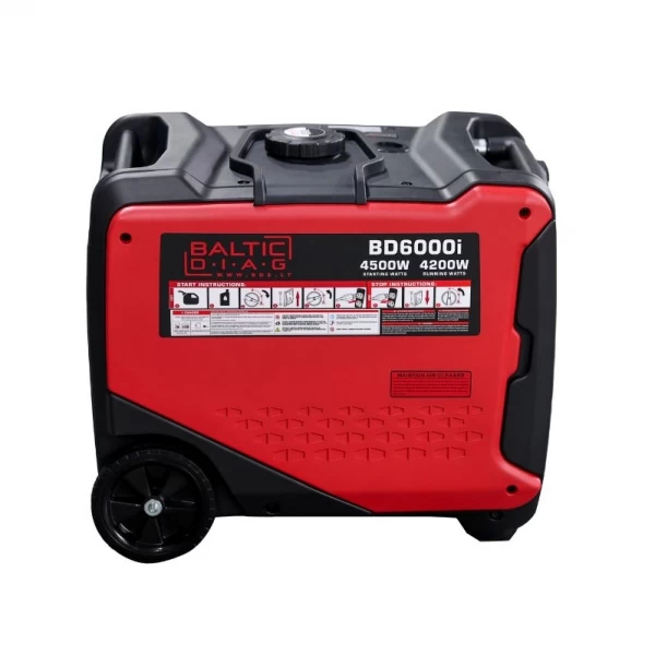 Invertora benzīna ģenerators 4,5 kW BD6000i