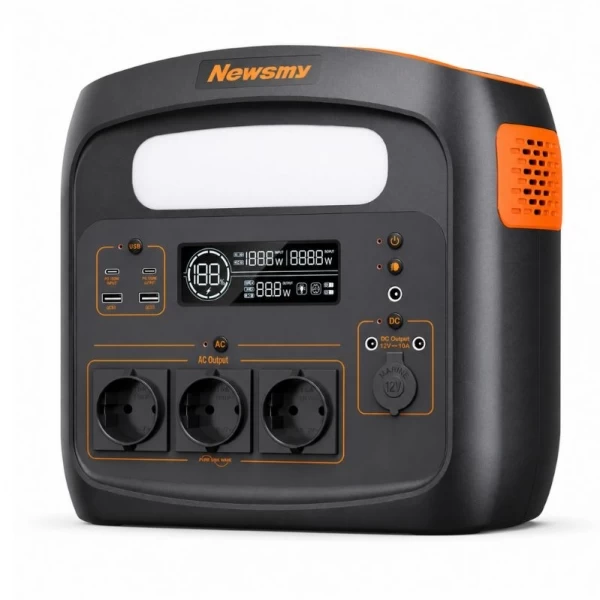 Pārnēsājama elektrostacija 1800 W PPS N1200