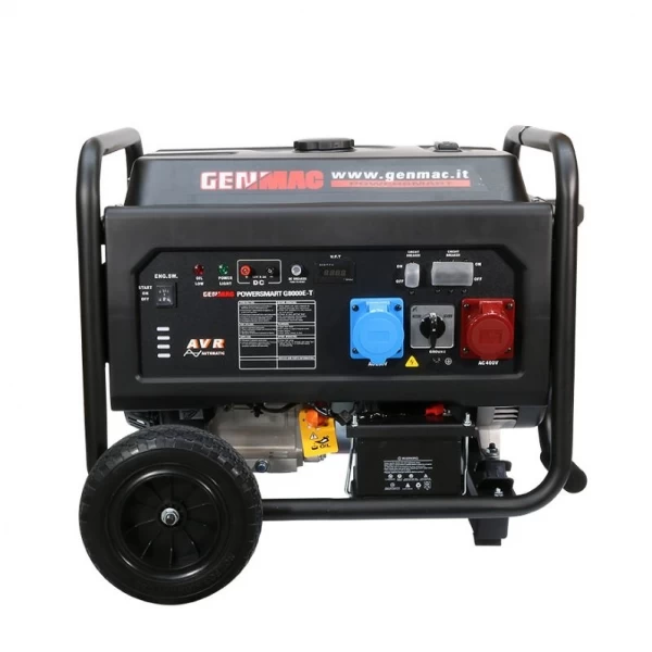 Mobilais benzīna ģenerators, 6,8 kW, Genmac Powersmart G8000E-T