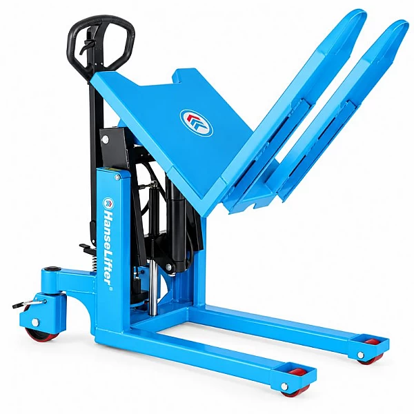 Container lifter with 90° tilt function, 1-metric-ton HanseLifter BHN1t