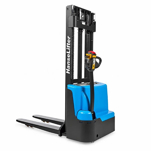 Electric high-lift truck with control handle 1.5 tons HanseLifter Smart-DH1530-P-LI