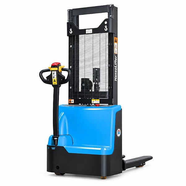 1.2-metric-ton HanseLifter SMART-DH1235-PFH-LI Electric High-Lift Truck with Control Handle