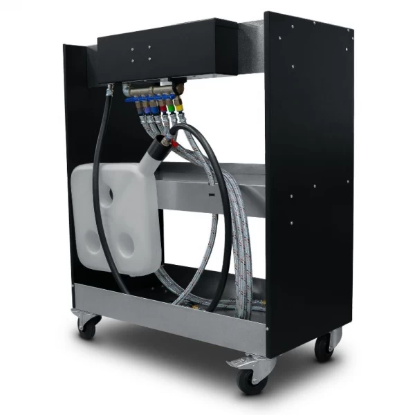 Mobilā motoreļļas padeves sistēma, 6 × 20 l