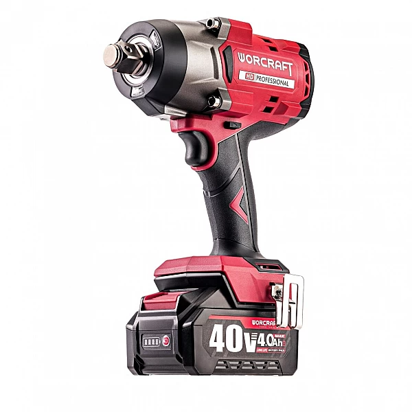 Akumulatora triecienatslēga 3/4'', 2600 Nm, 40 V Li-Ion ar piederumiem