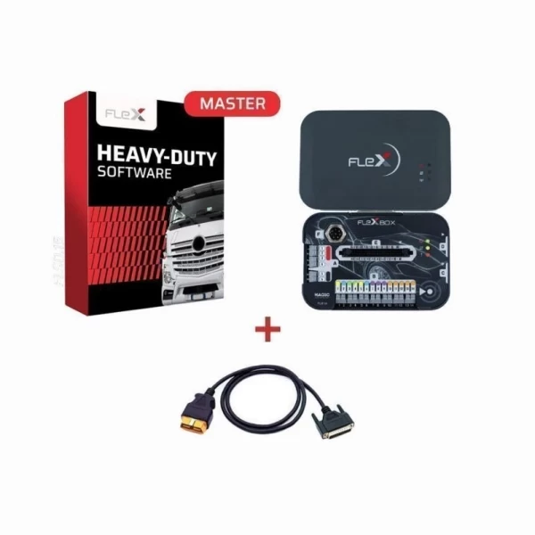 Kravas automašīnu ECU programmēšanas iekārta Flex Heavy-Duty Bundle Master Magicmotorsport
