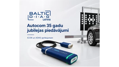 Autocom 35 gadu jubilejas piedāvājumi ICON un ADAS aprīkojumam