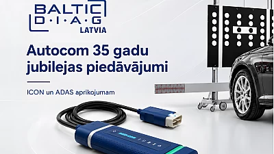 Autocom 35 gadu jubilejas piedāvājumi ICON un ADAS aprīkojumam