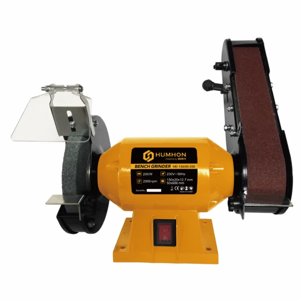 Asināšanas slīpmašīna 150MM 200W 2IN1, 230V