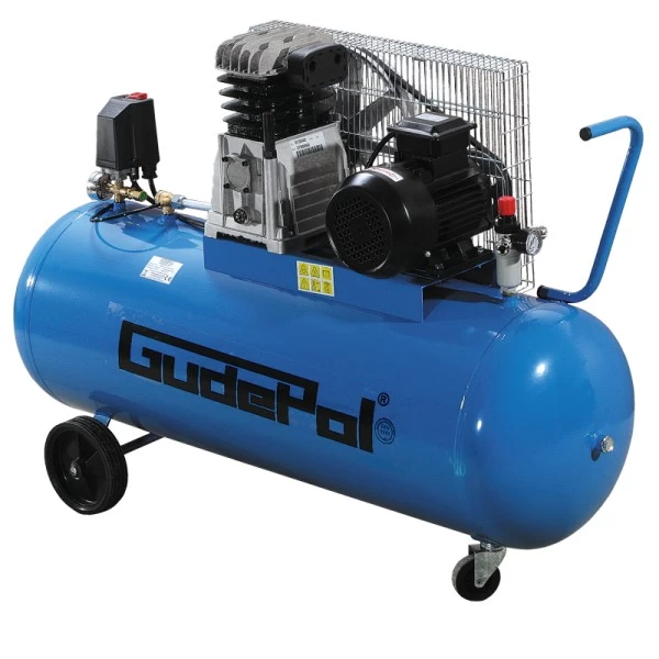 Компрессор GudePol 200 л 475 л/мин 10 бар