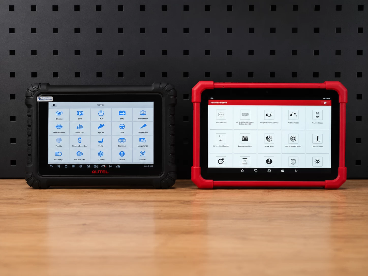 AUTEL un LAUNCH profesionālo diagnostikas iekārtu salīdzinājums